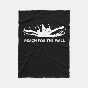 Funny Swimming  Gift  Swimmer Sport Swim Team Fleece Blanket