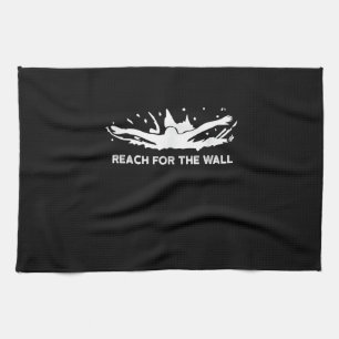 Funny Swimming Gift Swimmer Sport Swim Team Kitchen Towel
