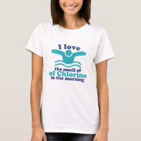 Funny Swimming Humour I Love The Smell Of Chlorine