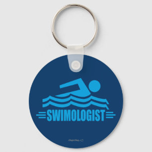 Funny Swimming Keychain