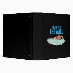 Funny Swimming Quote Swimmer Gift Binder