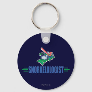 Funny Swimming, Snorkel Keychain