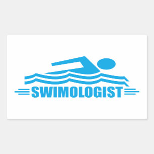 Funny Swimming Sticker