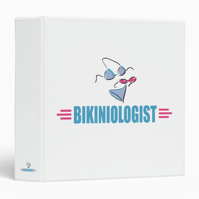 Funny Swimwear Bikini Binder (Front/Spine)