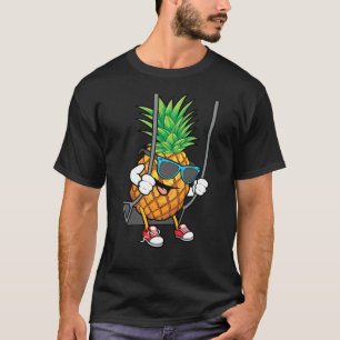 Funny Swinging Pineapple Lover Cute Swinger Men W T-Shirt