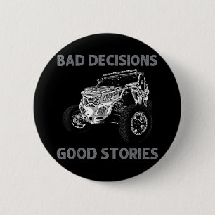 Funny Sxs Art For Men Women Sxs Utv Offroading Sid 2 Inch Round Button