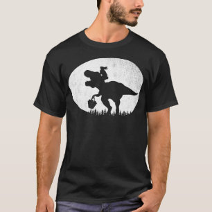 Funny T Re Rabbit Dinosaur Easter Bunny Egg Costum T-Shirt