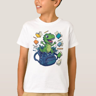 Funny T-Rex Backpack - Back To School Dinosaur T-Shirt