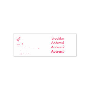 Funny T rex dinosaur illustration Self-inking Stamp