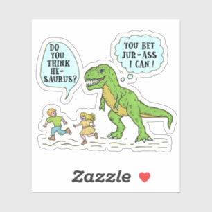 Funny T Rex Dinosaur Jurassic Pun Humourous Quote