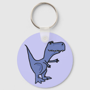 Funny T-Rex Dinosaur Keychain
