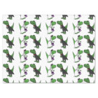 Funny T-rex Dinosaur Wedding Tissue Paper