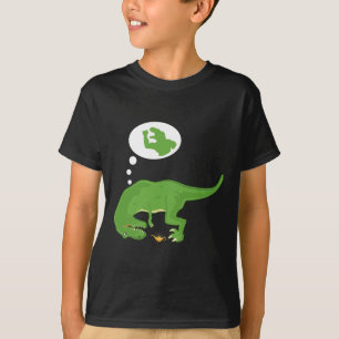 Funny T-rex , Genie Lamp, Short Arms, By Zany Brai T-Shirt