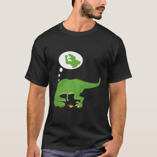 Funny T-rex , Genie Lamp, Short Arms, By Zany Brai T-Shirt