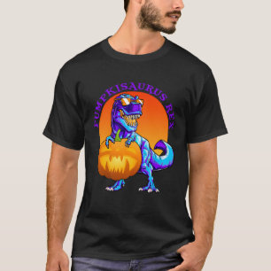 Funny T Rex Halloween PumpkisaurusRex Pumpkin Dino T-Shirt