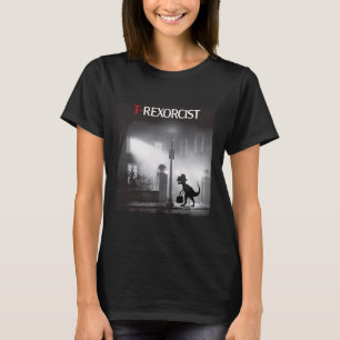 Funny T-rex Horror Parody Dinosaur Halloween Retro T-Shirt