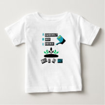 Funny T-shirt for kids who like gardening