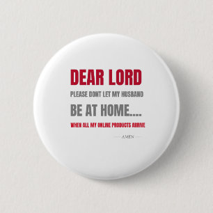 Funny T-shirt meme online shopping 2 Inch Round Button