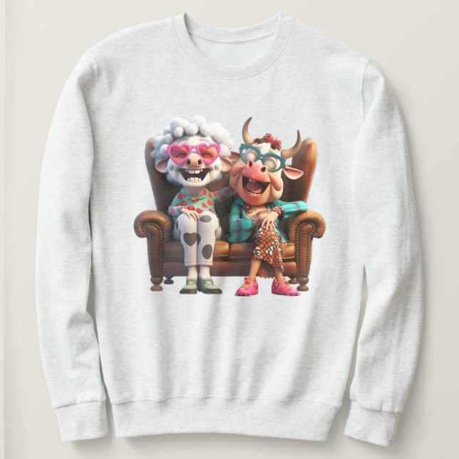Funny T-Shirt Sweatshirt (Design Front)