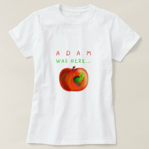 Funny T-Shirt with Paradise Apple - Customizable