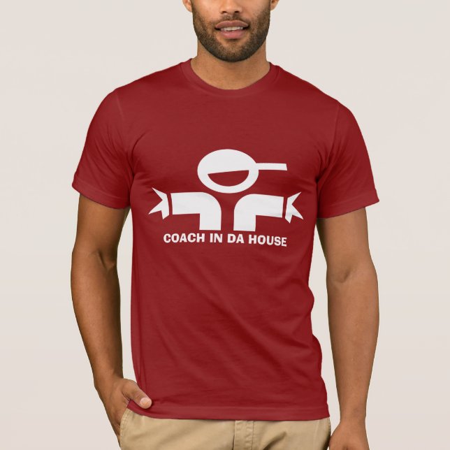 Funny t-shirt with quote for coach (Front)