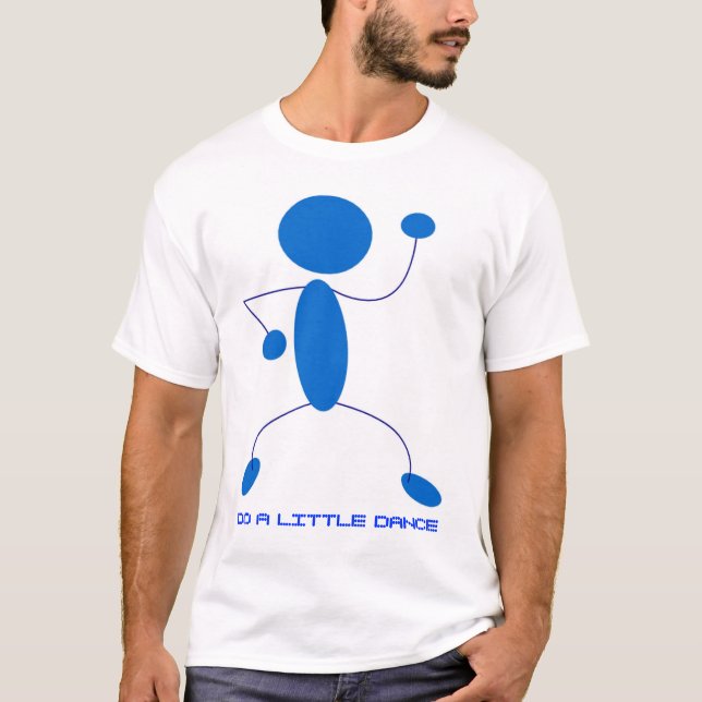 FUNNY T-SHIRTS - BACK TO SCHOOL - DANCING MAN (Front)