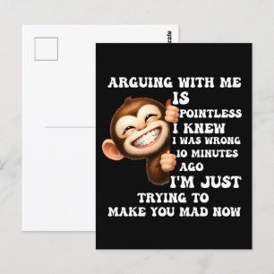 Funny T-Shirts for Men   Cool, Graphic, and Humoro Postcard