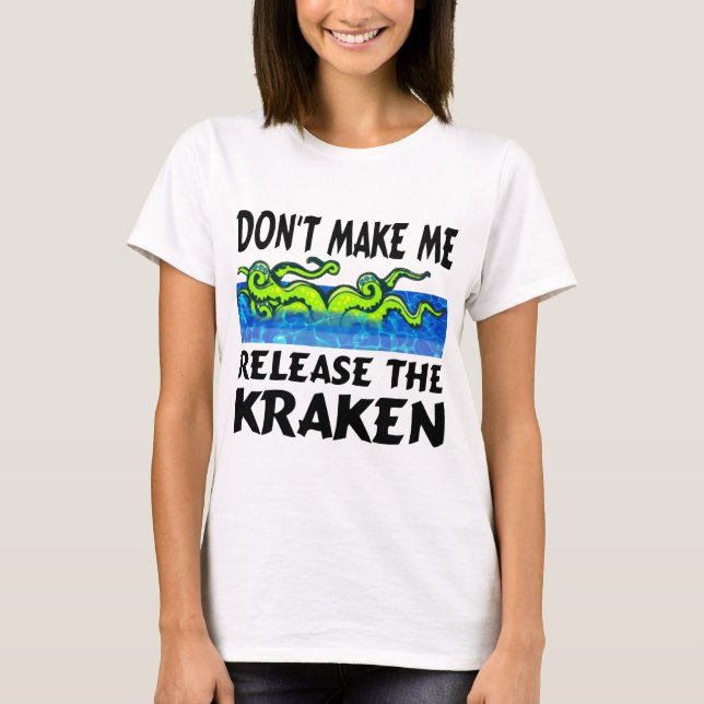 Funny T-shirts Kraken (Front)