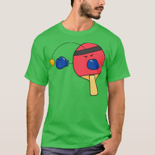 Funny Table Tennis Boxing T-Shirt