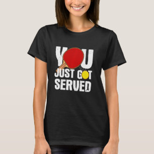 Funny Table Tennis  For Men Women Ping Pong Player T-Shirt