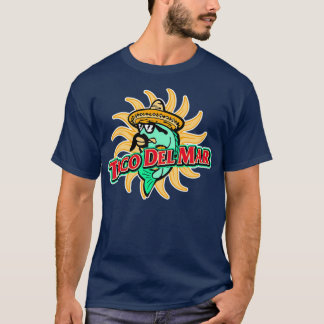 Funny Taco del Mar Design T-Shirt