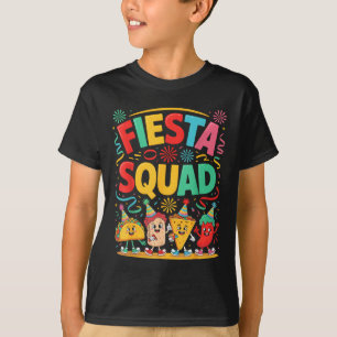 Funny taco fiesta squad cinco de mayo T-Shirt