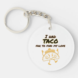 Funny Taco Keychain