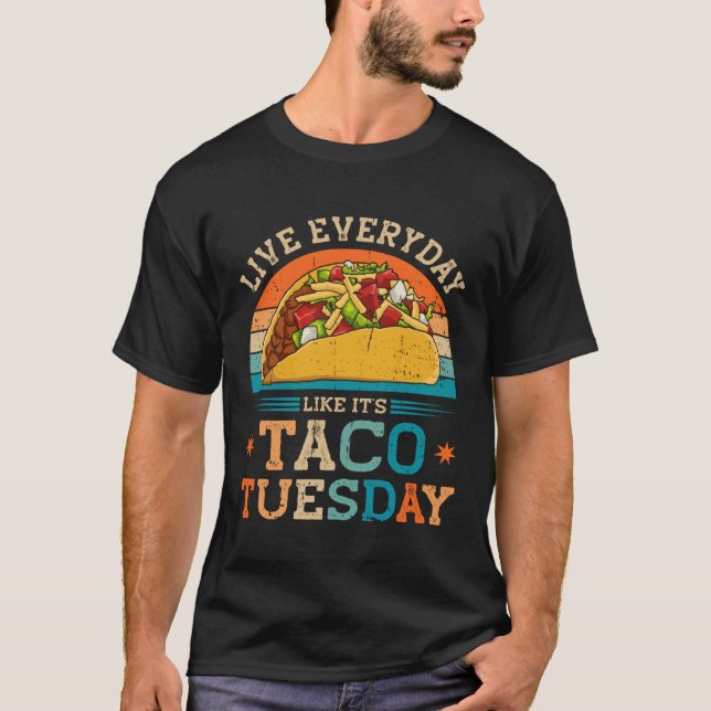 Funny Taco Mardi Nourriture Cinco De Mayo Pullover (Devant)
