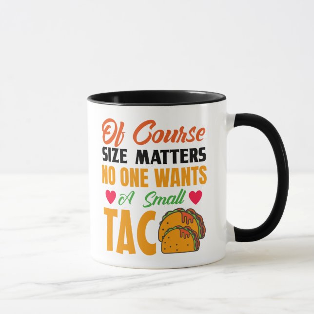 Funny Taco Mug (Right)