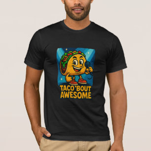 Funny Taco Rapper T-Shirt – Foodie Gift Tee