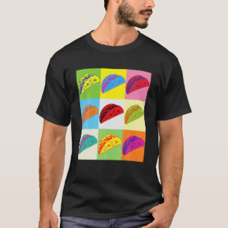 Funny Taco T, Pop Art Taco , Taco Lover T-Shirt