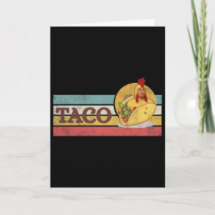 Funny Taco Trump Always Chickens Out T.a.c.o 3 Card