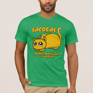 Funny Tacocat Spelled Backwards T-Shirt