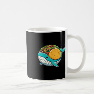 Funny Tacos Whale Ocean Kids Mens Womens Cinco De Coffee Mug