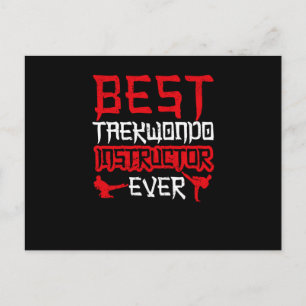 Funny Tae Kwon Do Korean Art Best Postcard