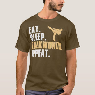 Funny Taekwondo Design For Boys Girls Tae Kwon Do  T-Shirt