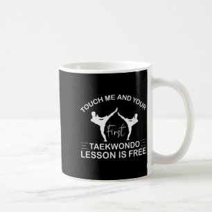 Funny Taekwondo Design For Men Women Taekwondo Coffee Mug