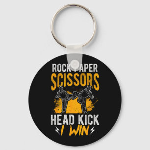 Funny Taekwondo For Men Women Kids Martial Arts Keychain