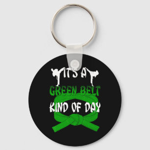 Funny Taekwondo Shirt Karate Its A Green Belt Kind Keychain