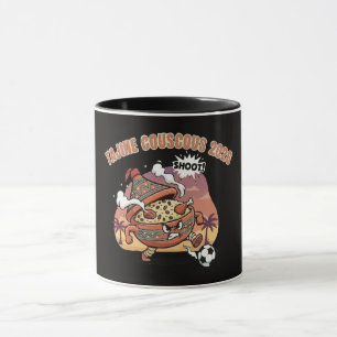 Funny Tajine & Couscous Soccer Character 2026  Mug