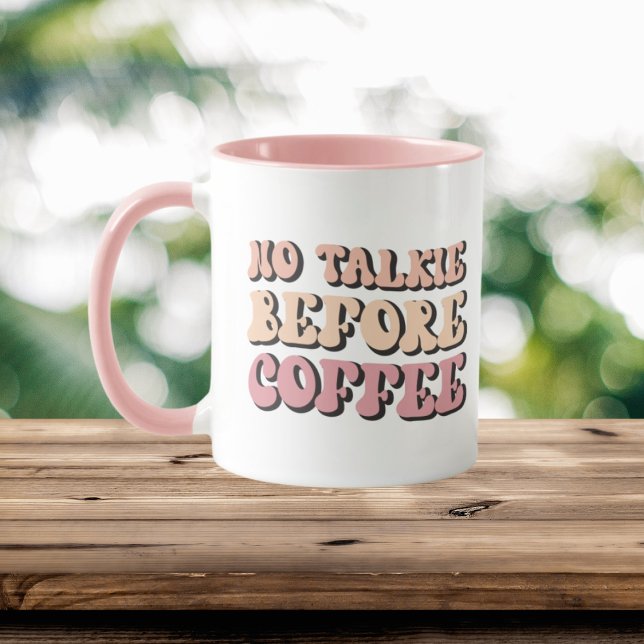 funny talk coffee word art mug (Creator Uploaded)