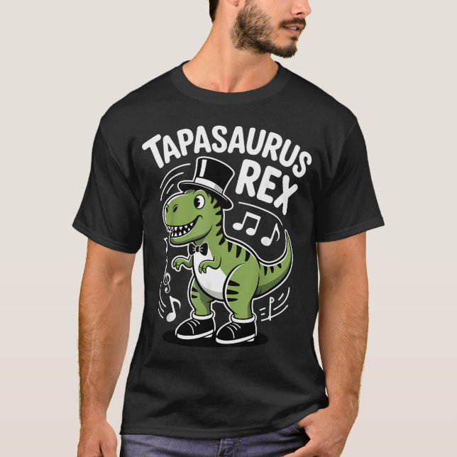 Funny Tap Dance Art For Tap Dancer Tap T-Shirt (Front)