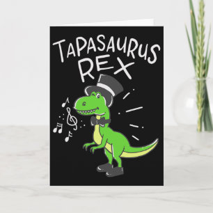 Funny Tap Dancing Gifts For Tap Dancers Dancing Di Card