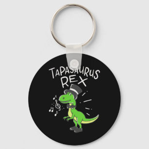 Funny Tap Dancing Gifts For Tap Dancers Dancing Di Keychain